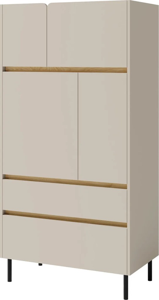 Komoda MURO - Beżowy / 80 cm