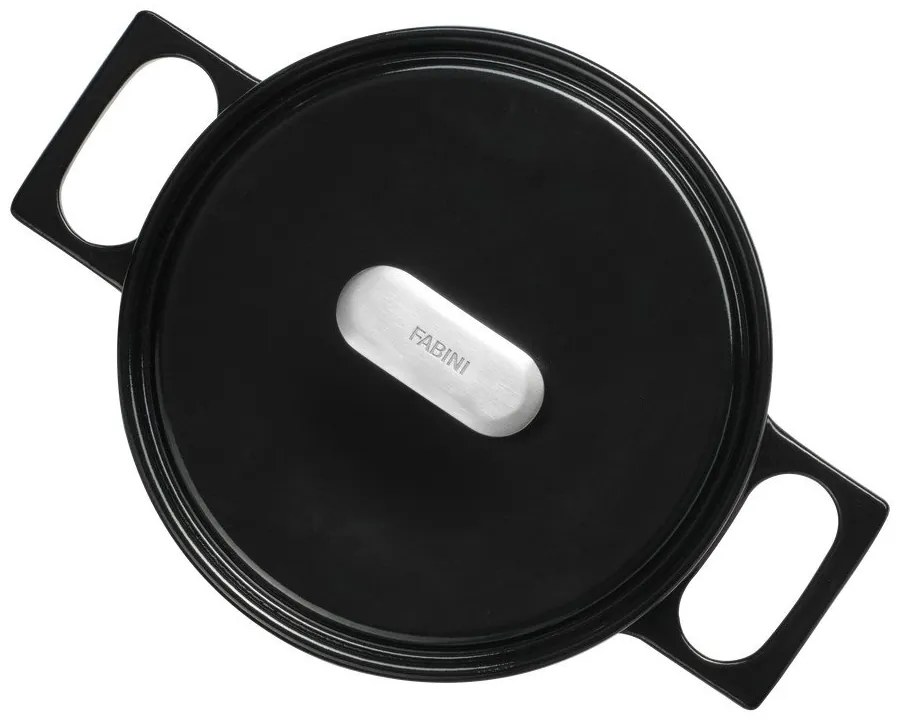 Garnek żeliwny z pokrywką odpowiedni na indukcję 2 l Mattia 3.0 – FABINI