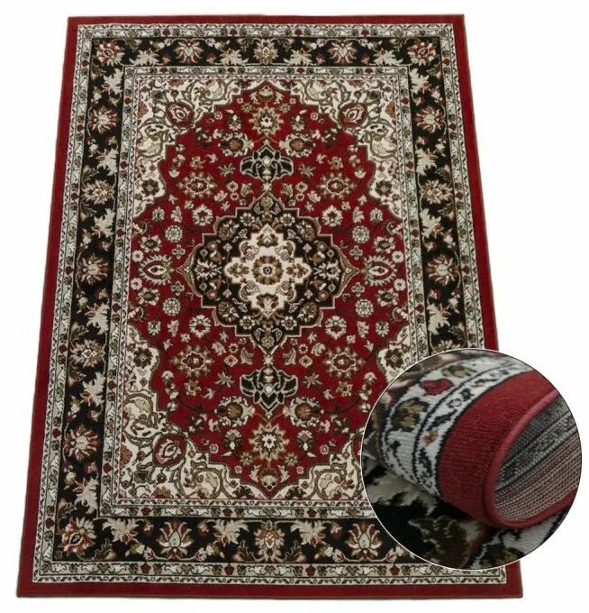 Dywan Lotus 9306 czerwony, 80 x 150 cm