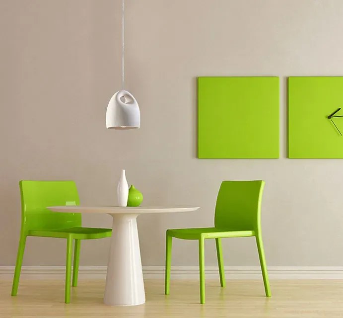Biała minimalistyczna lampa wisząca M8-E53