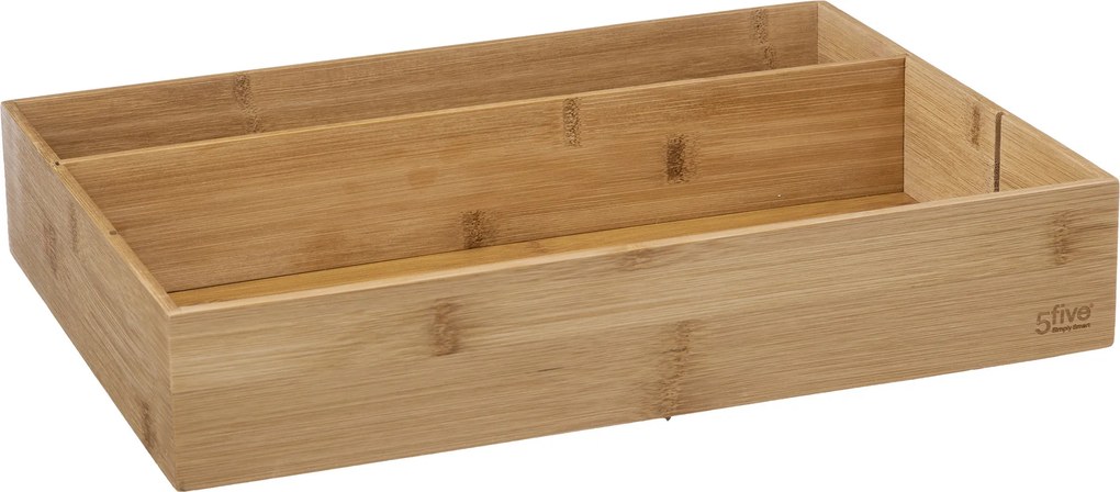 Organizer na sztućce BAMBOO, 3 przegrody