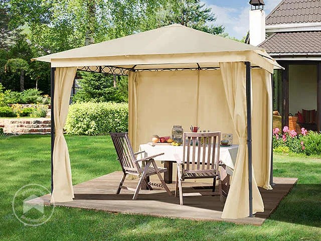 TOOLPORT Pawilon ogrodowy Rendezvous Classic szampański, 3x3m - (300109)