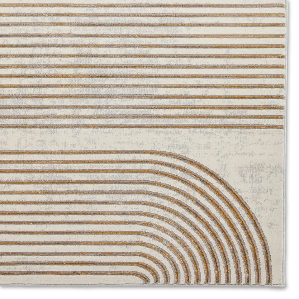 Szaro-złoty dywan 170x120 cm Apollo – Think Rugs
