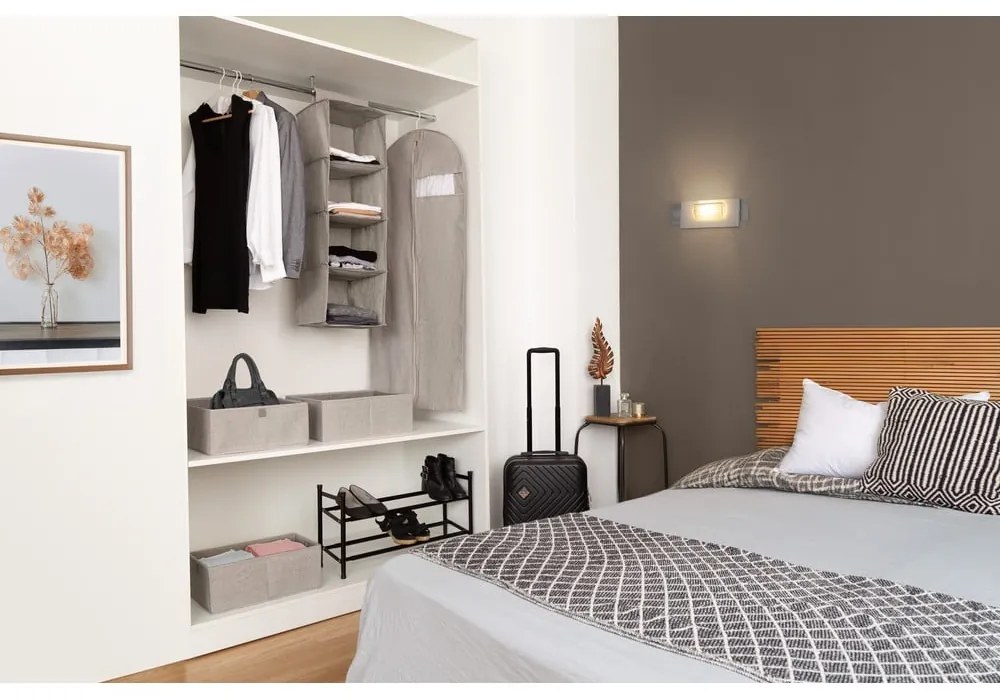 Wiszący tekstylny organizer do szafy Oxford – Compactor