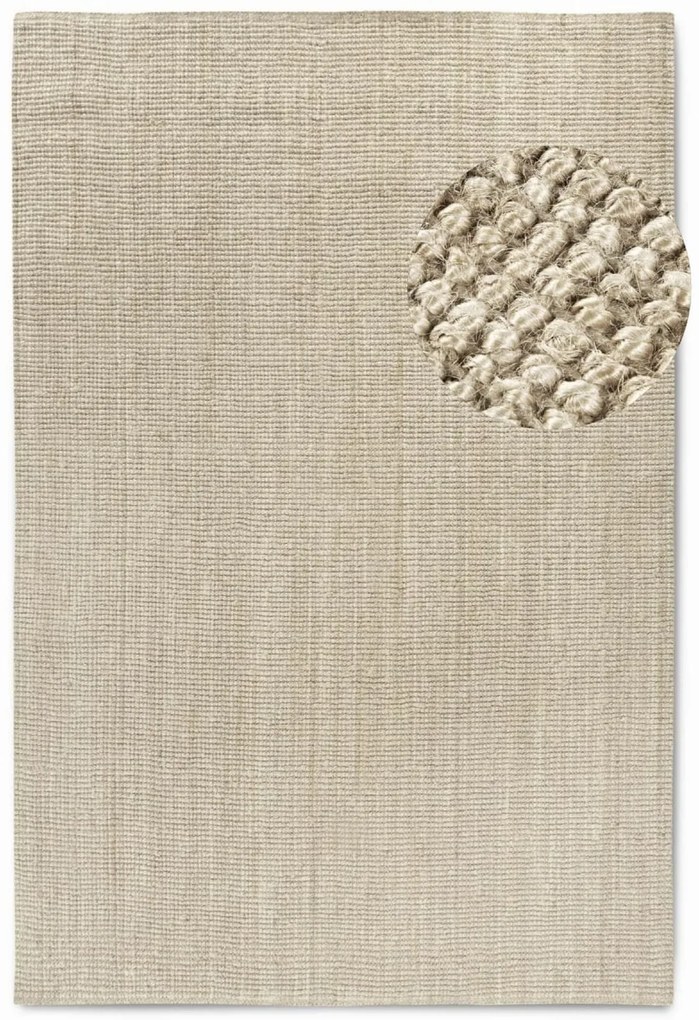 Dywan naturalny jutowy Villeroy & Boch Rosalie kremowy 200 cm x 290 cm