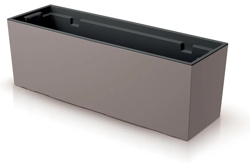 Doniczka ogrodowa 77 x 23,5 x 24,6 cm Urbi Case mocca PROSPERPLAST