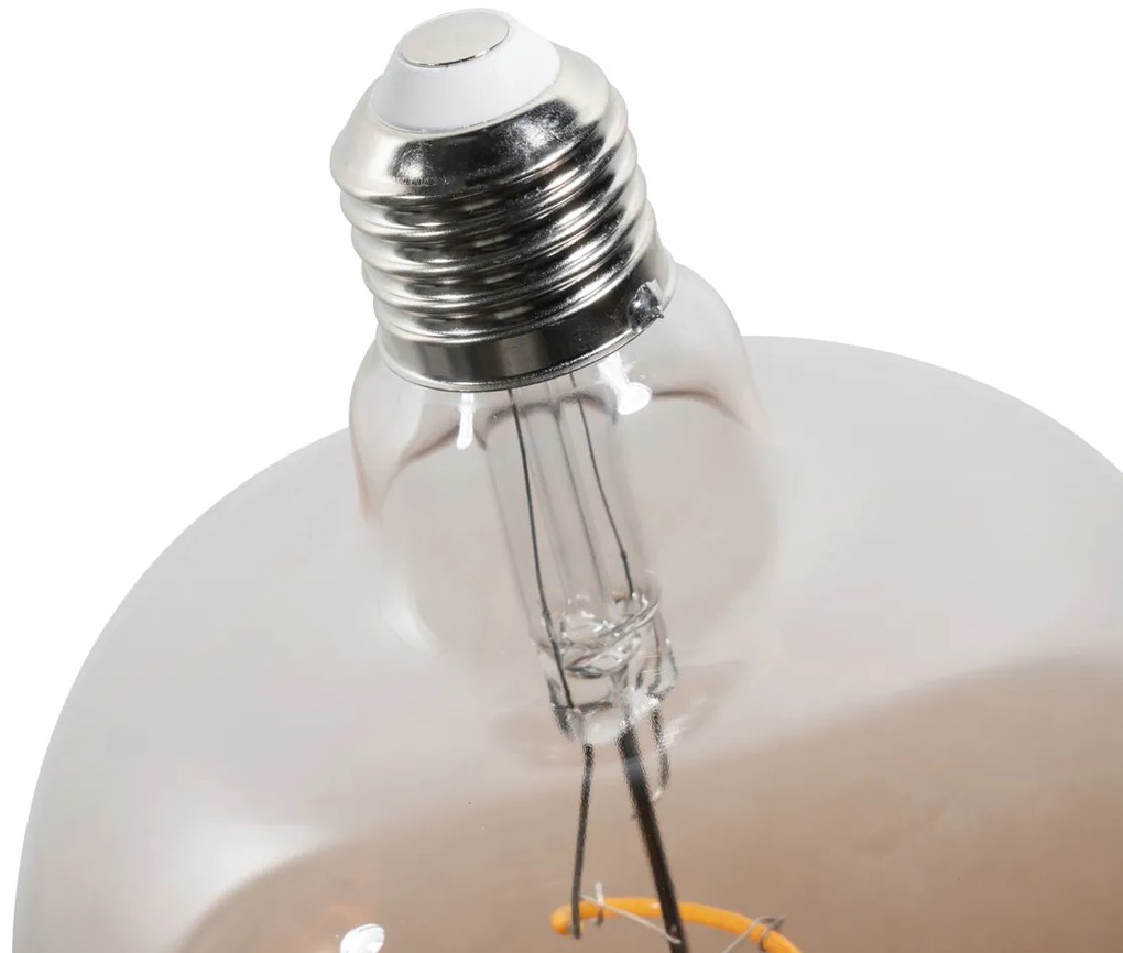 Zestaw 5 ściemnialnych żarówek LED E27 G140 brązowych 4,9W 110 lm 1800K