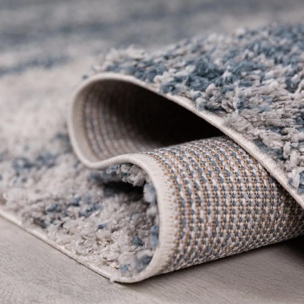 Niebieski dywan 200x290 cm Dune Ombre – Flair Rugs