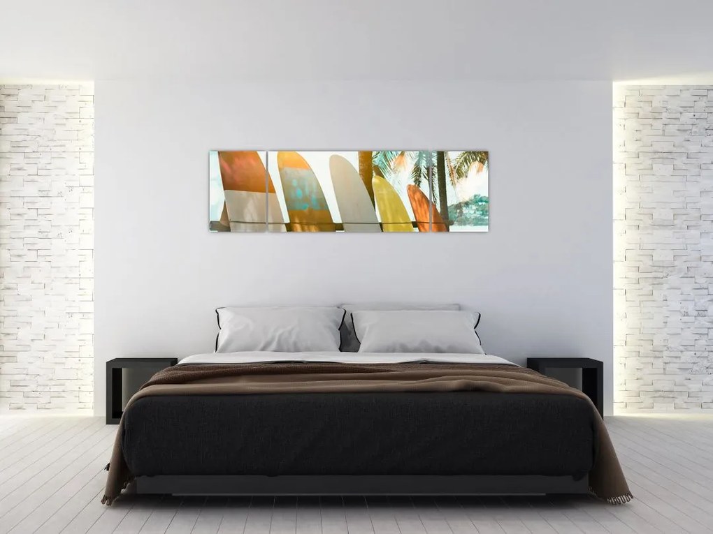 Obraz - Deski surfingowe (170x50 cm)