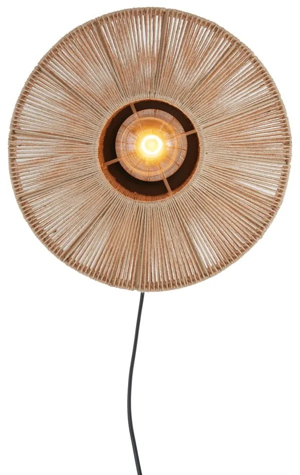 Naturalny kinkiet ø 31 cm Lyra – Light &amp; Living