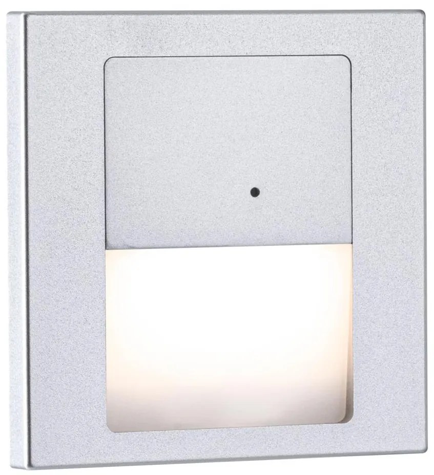 Paulmann 80003 - LED 1W oświetlenie schodowe z czujnikiem TSARO 230V matowy chro