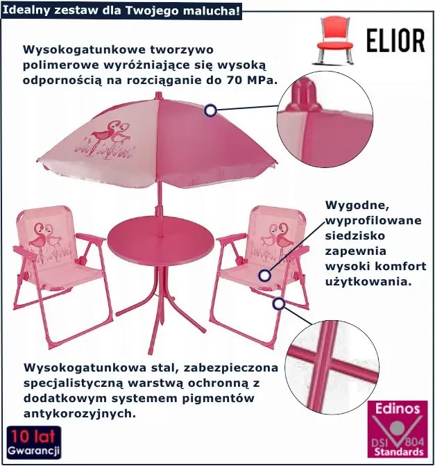 Różowy zestaw dziecięcy do ogrodu H1-K88