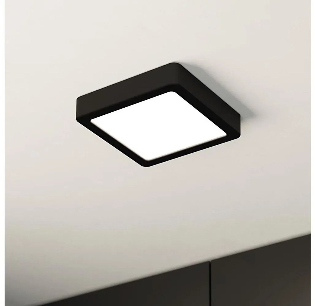 Eglo 900586 - LED ściemnialna lampa sufitowa FUEVA LED/11W/230V czarna