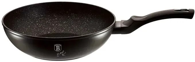 Aluminiowy Wok Z Powłoką Anty Przywierającą 28Cm Mekris