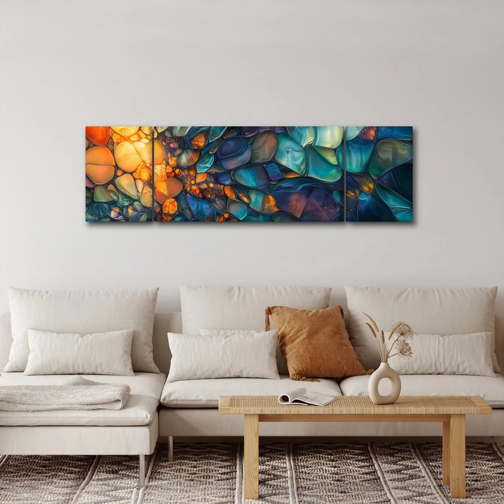 Obraz - Szklana mozaika (170x50 cm)