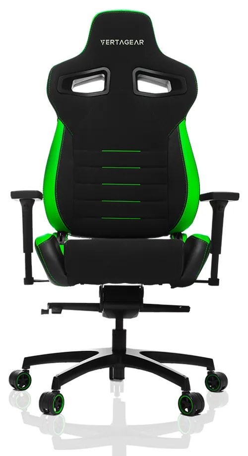 Vertagear Racing Series P-Line PL4500 HygennX Fotel Gamingowy Czarny/Zielony