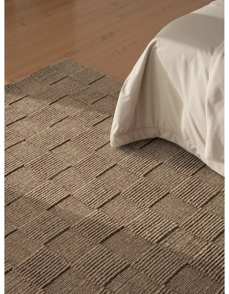 Brązowy wełniany dywan tkany ręcznie 160x230 cm Scala – Villeroy&Boch