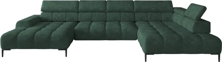 Narożnik PLAZA XL Prawostronny Elektryczna regulacja Tkanina MONOLITH 37 WERSAL