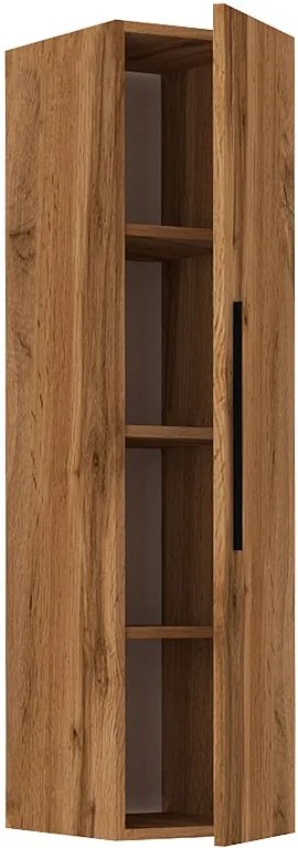 Drewniana półka ścienna Składana szafka Arila XL