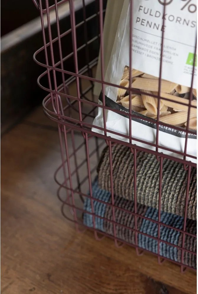 Metalowy koszyk druciany 31x16,5x16 cm Store-It – Mette Ditmer Denmark