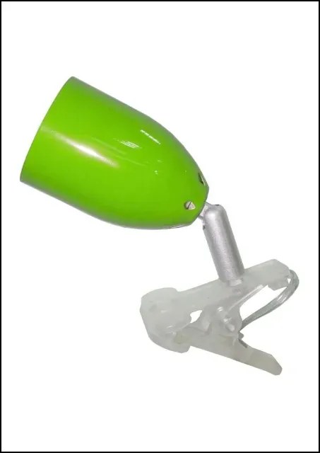 Zielona lampka z klipsem - K317-Basani