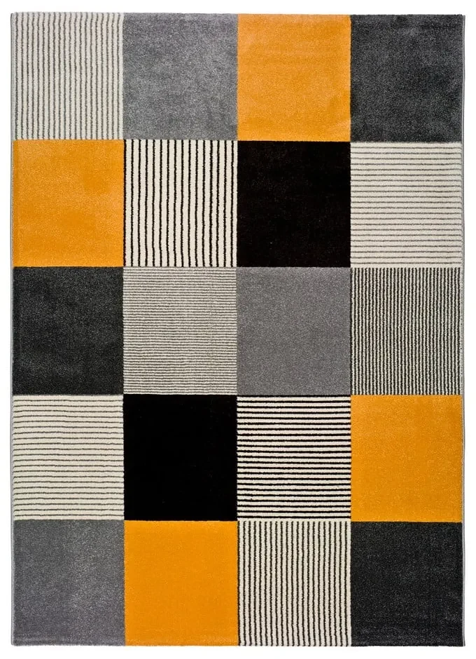 Pomarańczowo-szary dywan Universal Gladys Lento, 160x230 cm