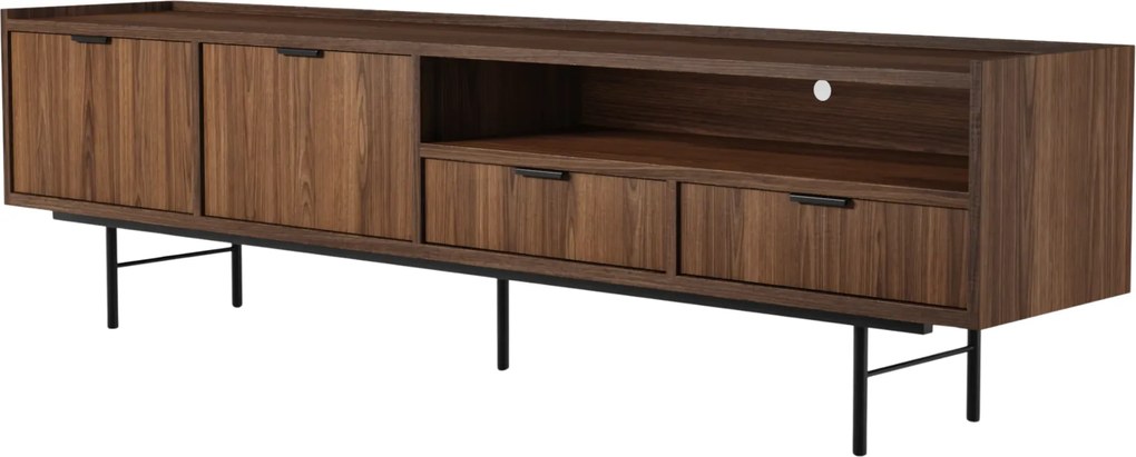 Stolik RTV do salonu 200 cm orzech warmia T5-B47