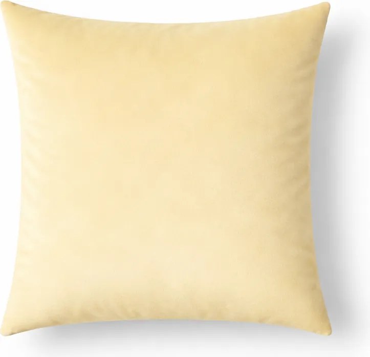 Welurowa, masełkowa poszewka dekoracyjna Werona