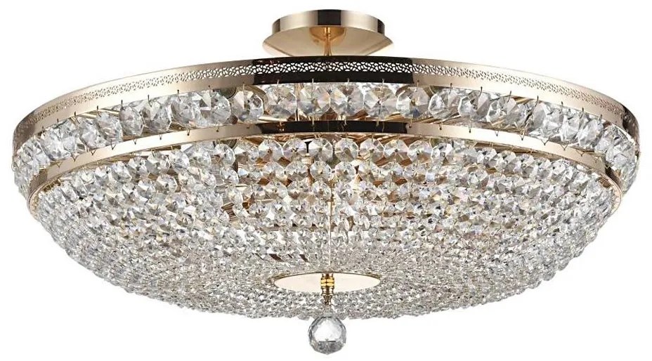 Maytoni DIA700-CL-12-G - Lampa sufitowa OTTILIA 12xE14/60W/230V