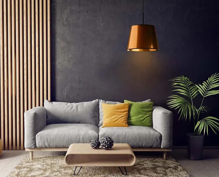 Miedziany żyrandol z regulacją wysokości - 3X EX885 T3-D48