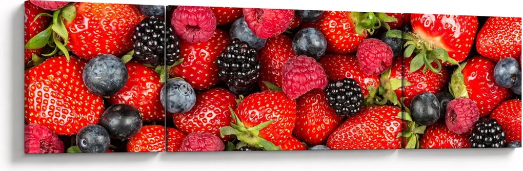 Obraz - Ładunek owoców (170x50 cm)