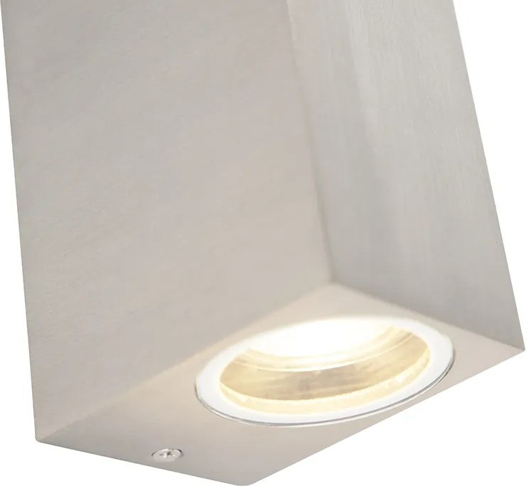 Nowoczesna kinkiet aluminiowy 2-punktowy IP44 - Baleno