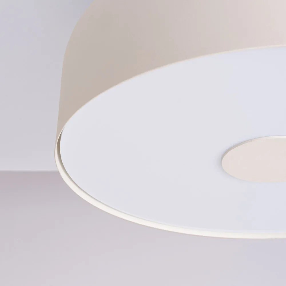 Kremowa lampa sufitowa ø 30 cm Blacko – Sollux