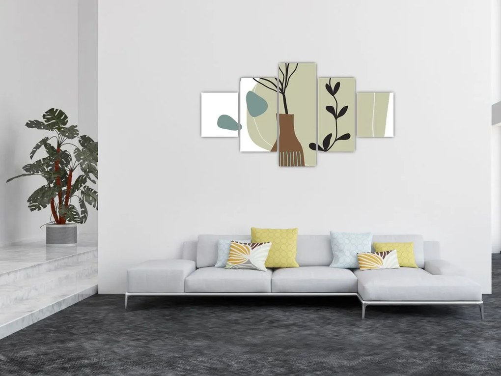 Obraz - Kwiaty w wazonie N⁰2 (125x70 cm)