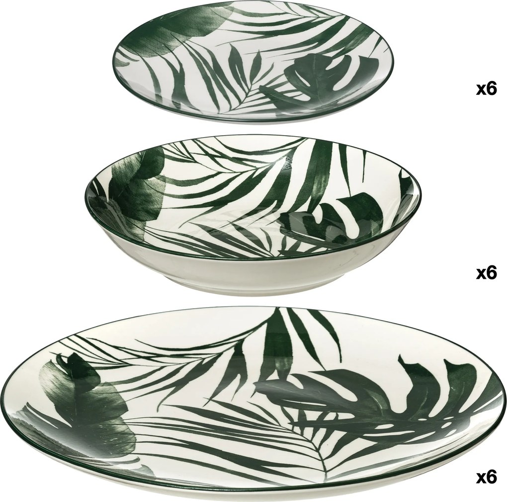 Zastawa stołowa PALME, 18 elementów