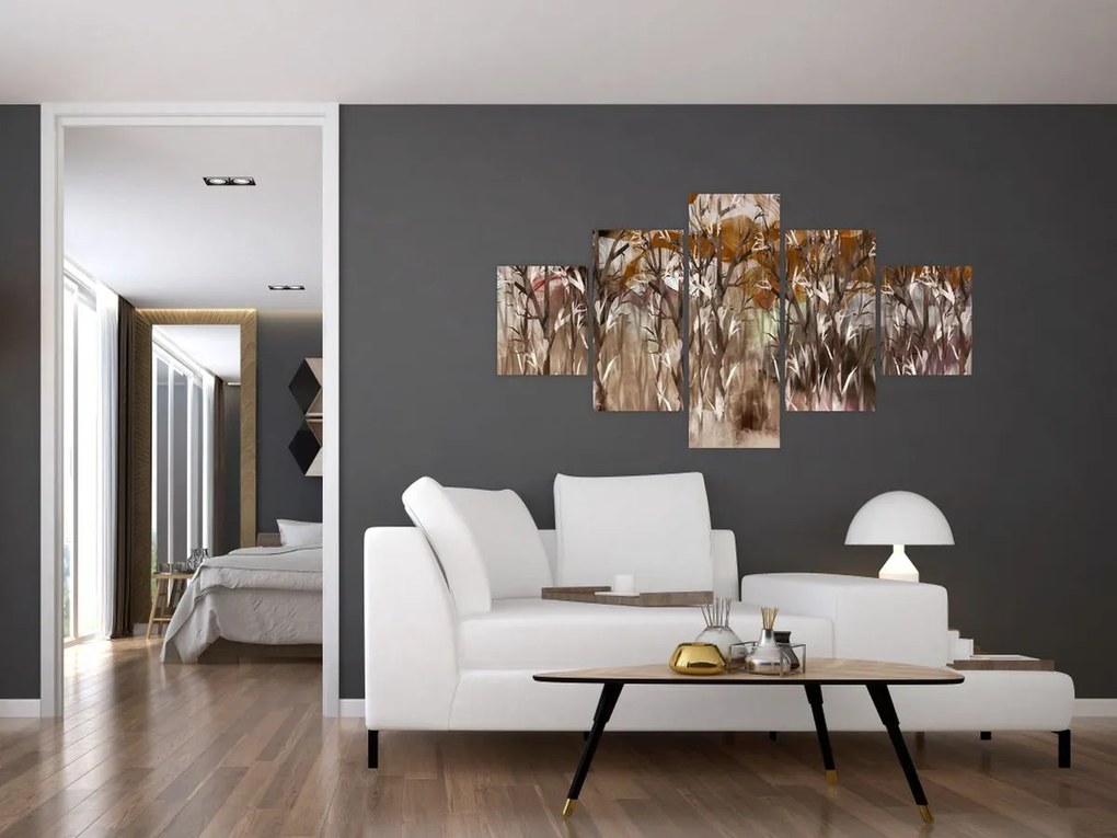 Obraz - Drzewa (125x70 cm)