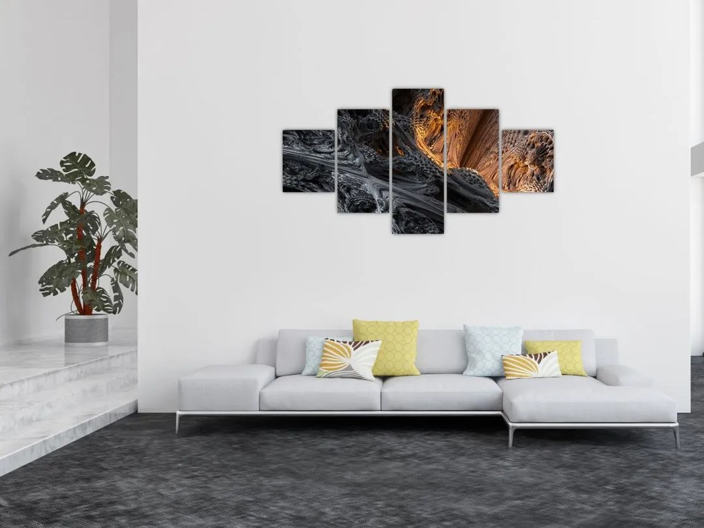 Obraz - Spojrzenie do środka (125x70 cm)