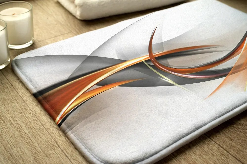 Dywanik łazienkowy Dywanik łazienkowy Kolorowa Abstrakcja