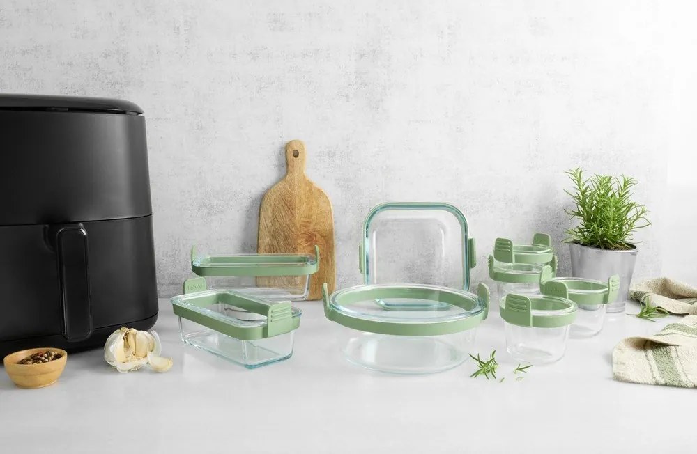 Szklane formy do pieczenia zestaw 2 szt. 20x9,5 cm – Lékué