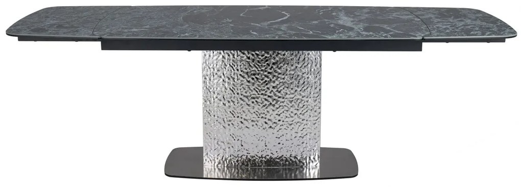 STÓŁ MONCLER CERAMIC MORSKI VERDE ALPI / SREBRNY (160-240)X90 SIGNAL
