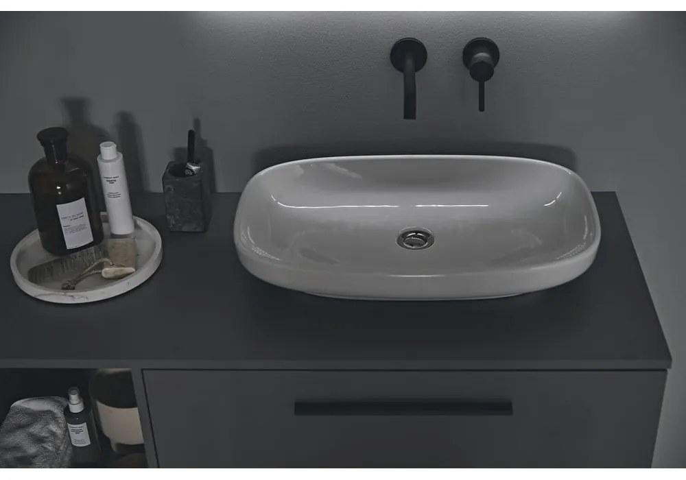 Biała ceramiczna umywalka 60x37 cm i.Life B – Ideal Standard