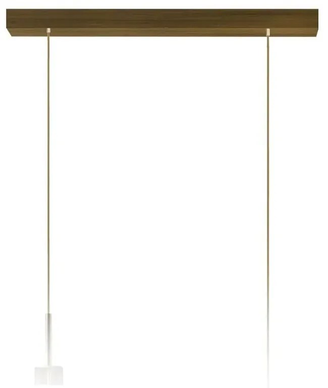 Lampa wisząca regulowana ze złotym stelażem - E9-H99