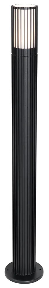 Designerska Lampa Zewnętrzna Słupek Czarna 80 cm IP44 - Boris