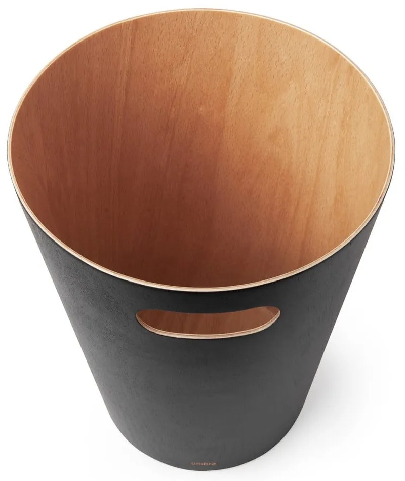 Drewniany kosz na śmieci 7,5 l Woodrow – Umbra