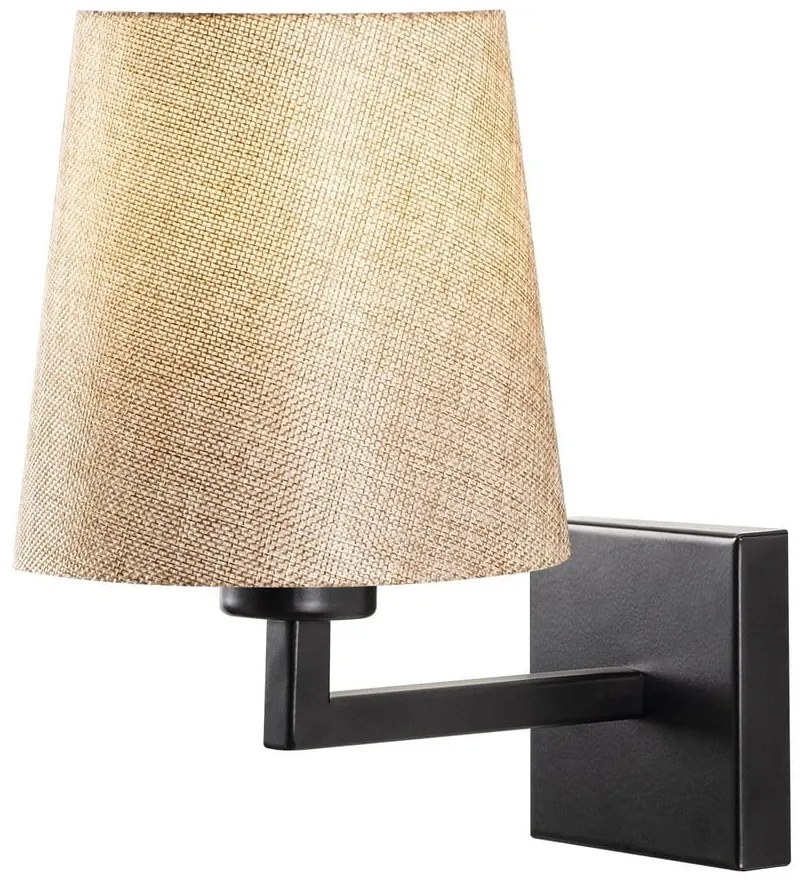 Czarny/kremowy kinkiet ø 18 cm Profil – Opviq lights