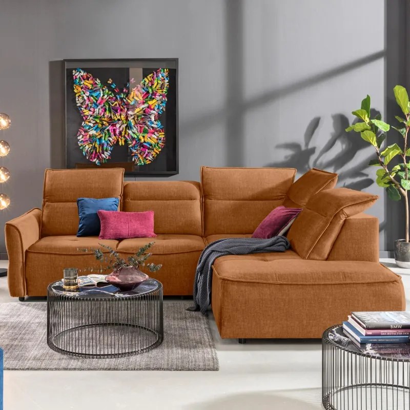 Narożnik MURILLO L z elektryczną regulacją siedziska WERSAL