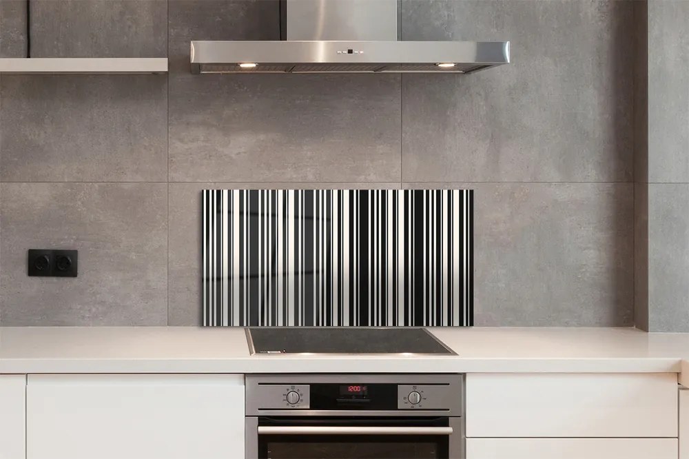 Panel Kuchenny Szklany Dynamiczne Nieregularne Linie