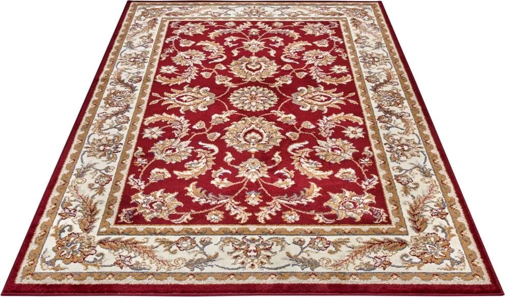 Dywan Luxor Perski Florystyczny czerwono - kremowy 160 cm x 235 cm