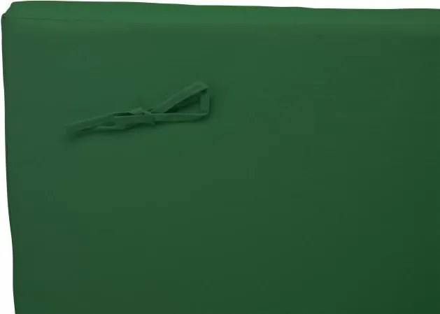 Poduszka na leżak ogrodowy ciemnozielona