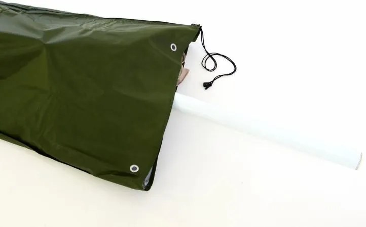 Pokrowiec na parasol ogrodowy zielony (do max. 4 m)